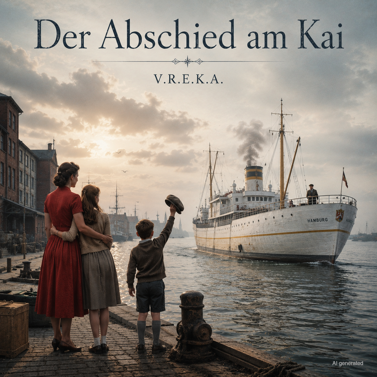 Cover der V.R.E.K.A.-Single Der Abschied am Kai